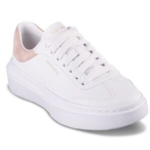 Skechers Women’s Size 9.5 Cordova Classic Sneaker White/Pink Athletic Shoes NEW